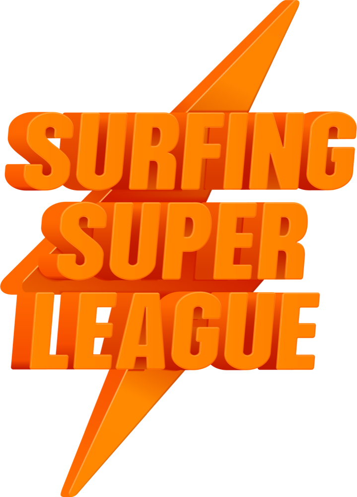 Surfing Super League 3D logo